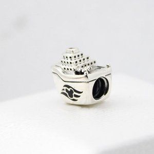 Pandora Cruise Line Pandora Ship Charm S925 Sterling Silver with box